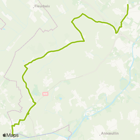 Ilévia Ligne 62 map