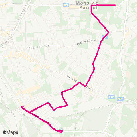 Ilévia Citadine d'Hellemmes map