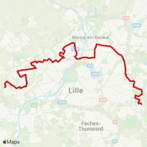 Ilévia Corolle 3 map