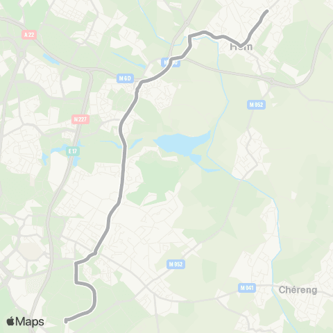 Ilévia Résa Ligne 20r map