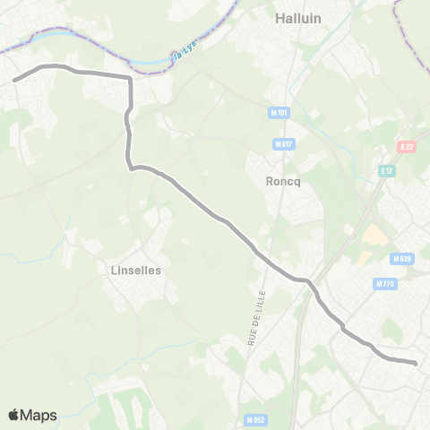 Ilévia Résa Ligne 24r map