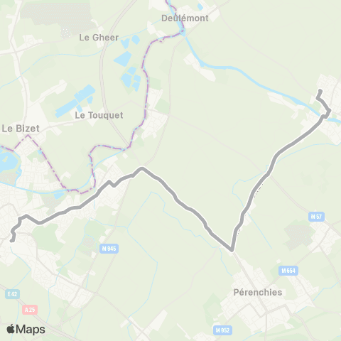 Ilévia Résa Ligne 27r map