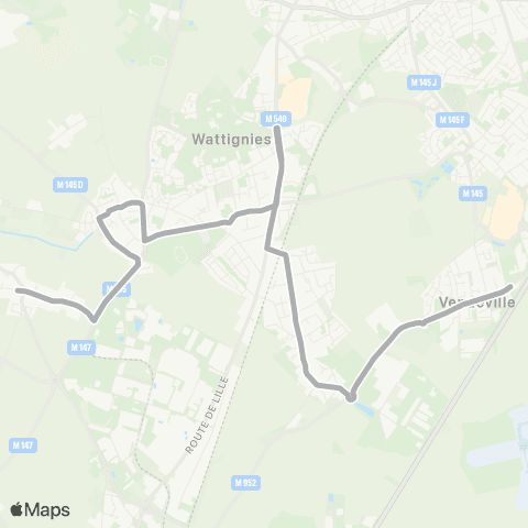 Ilévia Résa Ligne 70r map