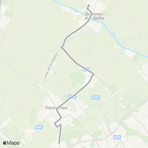 Ilévia Résa Ligne 76r map