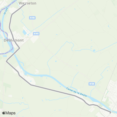 Ilévia Scolaires Ligne Scolaire 975 map