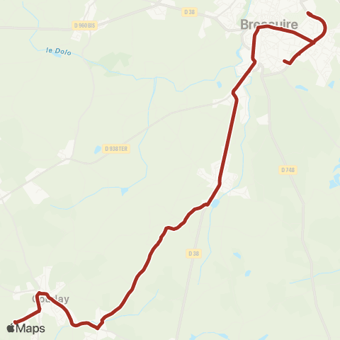 Tréma Bressuire - Moncoutant sur Sèvre map