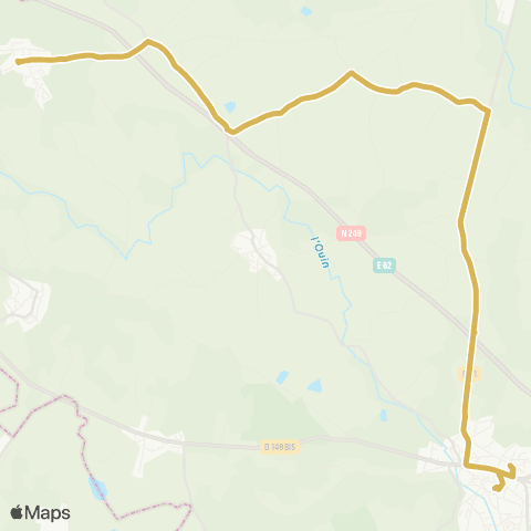 Tréma Mauléon St Pierre des Echaubrognes Mauléon map