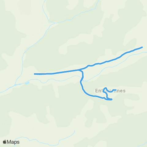 Trans'Agglo Entrevennes - le Castellet map