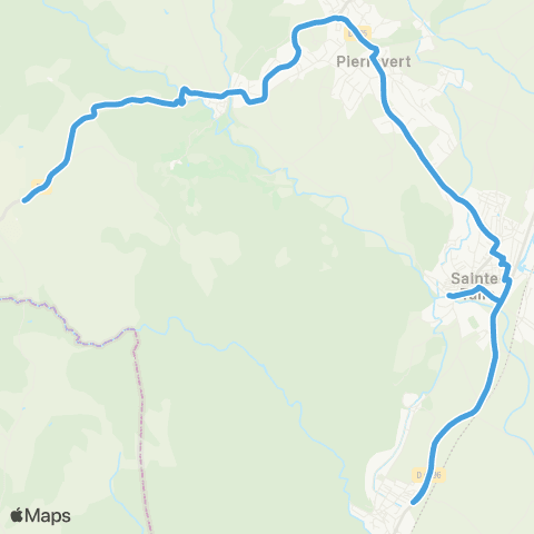 Trans'Agglo Pierrevert - Ste Tulle map