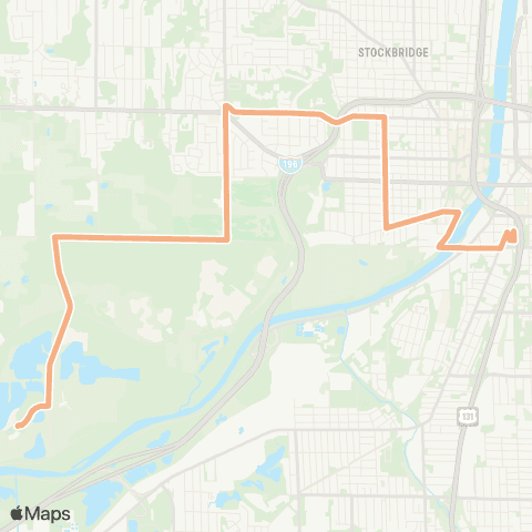 The Rapid Millennium Park map