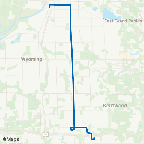 The Rapid Eastern map