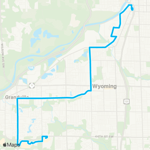 The Rapid Prairie map