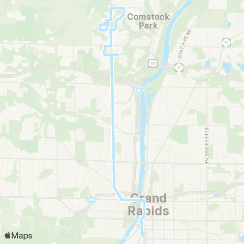 The Rapid Alpine map