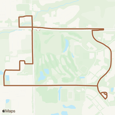 The Rapid North Campus map