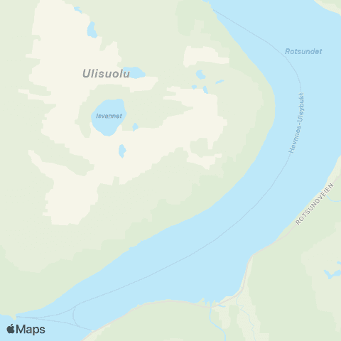 Svipper Rotsund-Havnnes-Uløybukt map