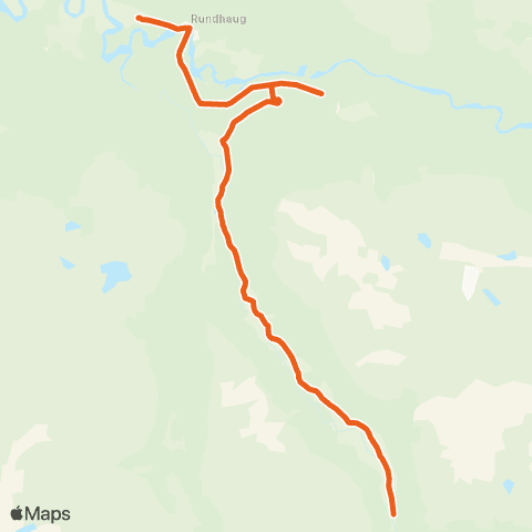 Svipper Bakkehaug - Kirkesdalen map