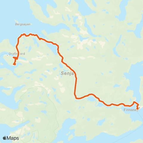 Svipper Finnsnes - Torsken map