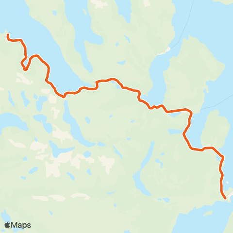 Svipper Lysnes - Mefjordvær map