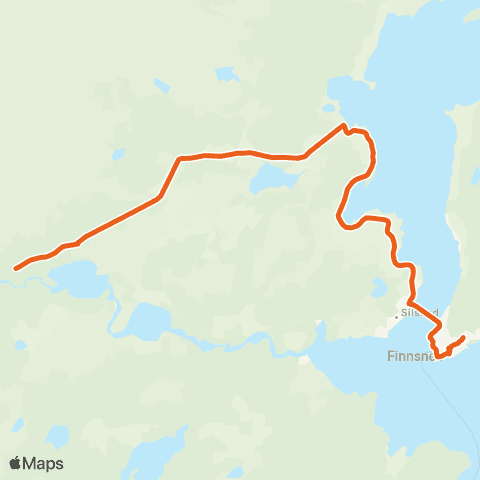 Svipper Finnsnes - Grasmyrskog map
