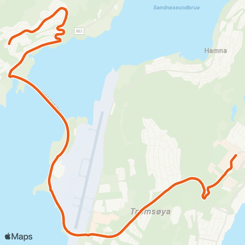 Svipper Direkterute Slettaelva map