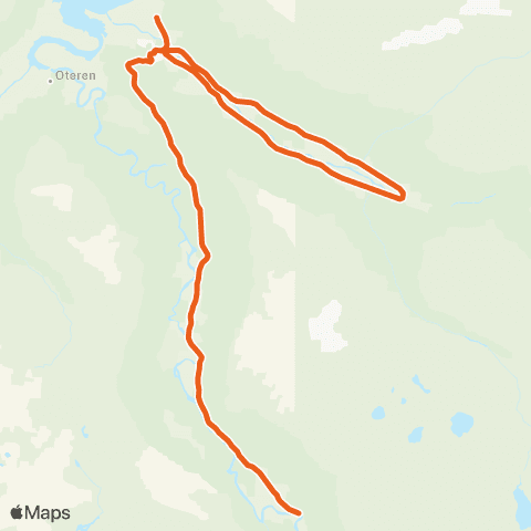 Svipper Hatteng-Kitdalen-Signaldalen map
