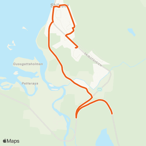 Svipper Skibotn sk-Apaja-Helligskogen map