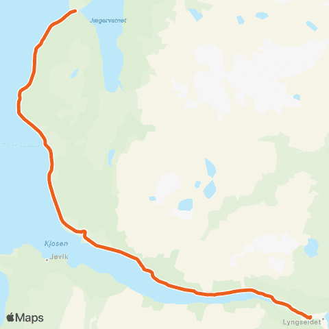 Svipper Eidebakken skole-Jægervatn map