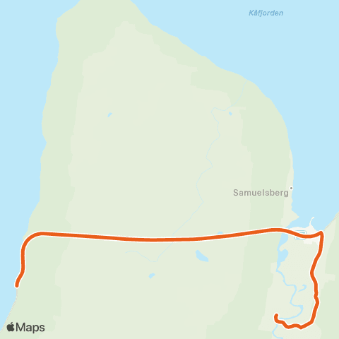 Svipper Manndalen sk. - Birtavarre map