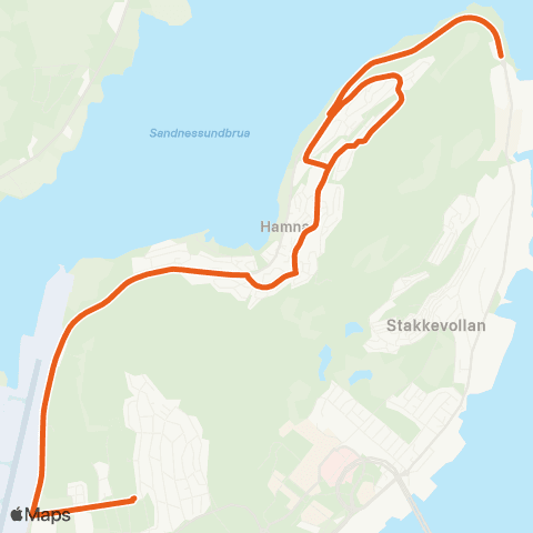 Svipper Langnes skole map