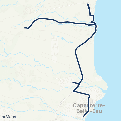 Trans Sud Caranguaise - Brg de Capesterr map