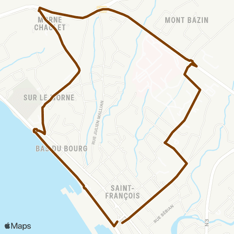 Trans Sud Place Armand Lignières map