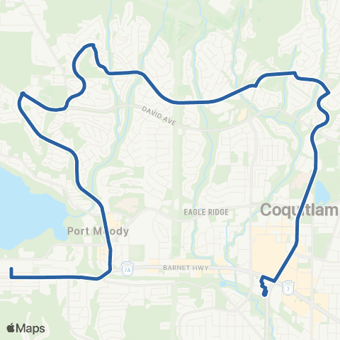 TransLink Moody Centre / Coquitlam Central Station map