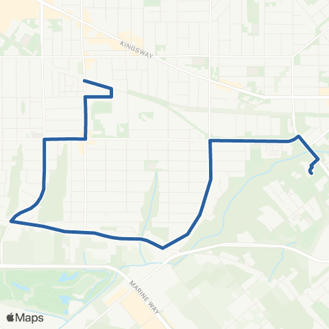 TransLink Royal Oak Station / Edmonds Station map