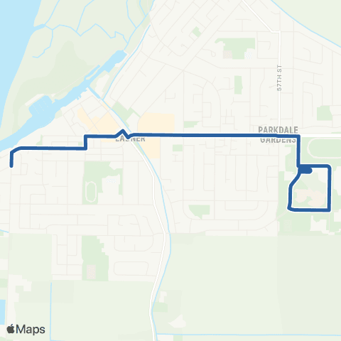 TransLink Ladner South / Ladner Exchange map