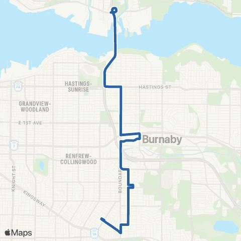 TransLink Phibbs Exchange / Joyce Station map