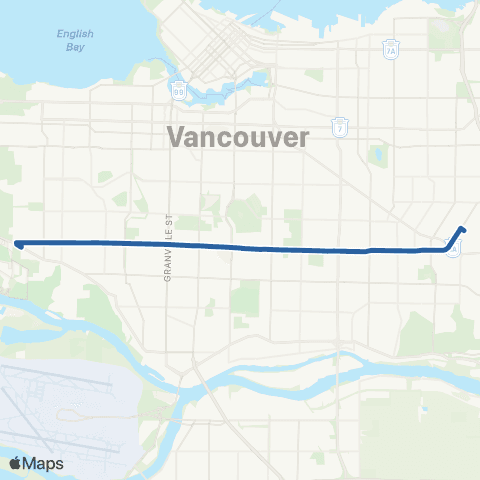 TransLink Joyce Station / Crown map