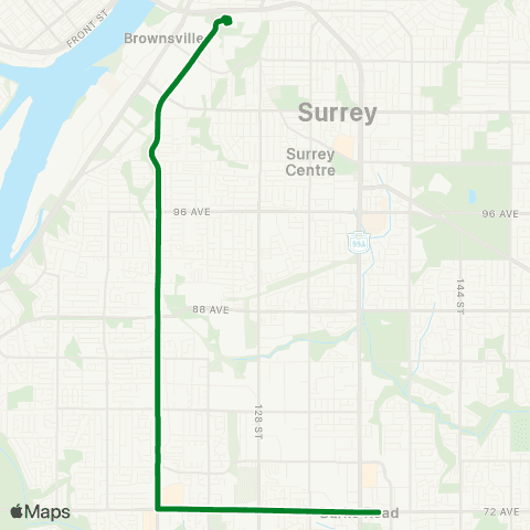 TransLink Scott Rd map