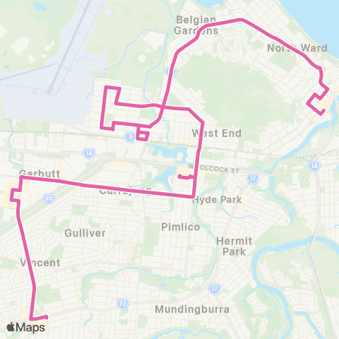 Kinetic City - Garbutt and Stockland map