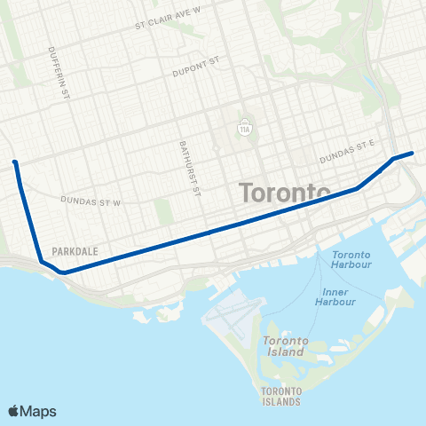 TTC King map