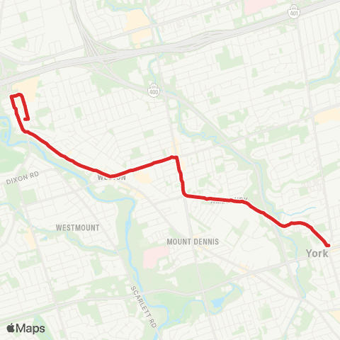 TTC Trethewey map