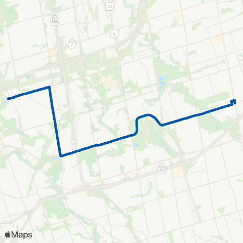 TTC Sheppard West map