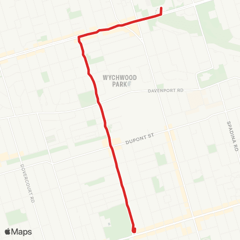 TTC Christie map