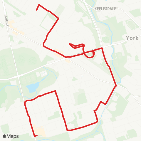 TTC Mount Dennis map