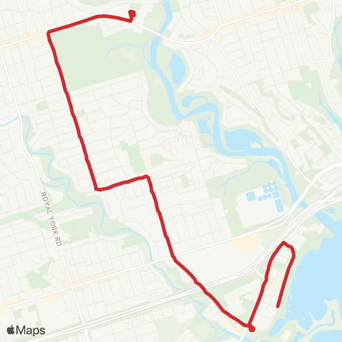 TTC Prince Edward map