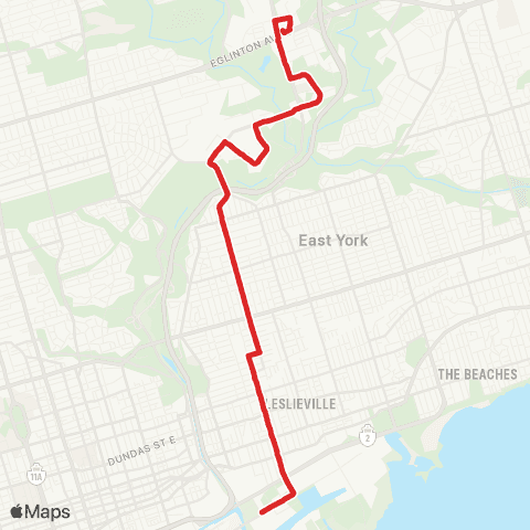 TTC Pape map