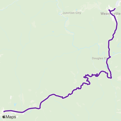 Trinity Transit Line map