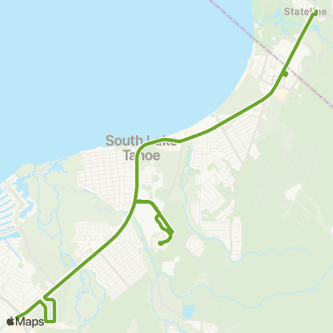 TTD South Shore Daily map