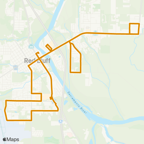 TRAX Antelope & Jackson Area map