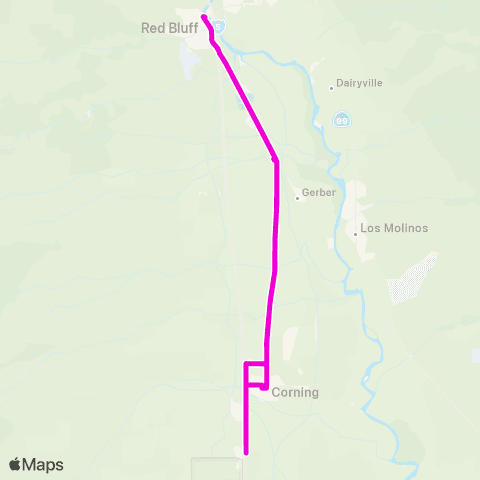 TRAX Corning - Rolling Hills Casino map