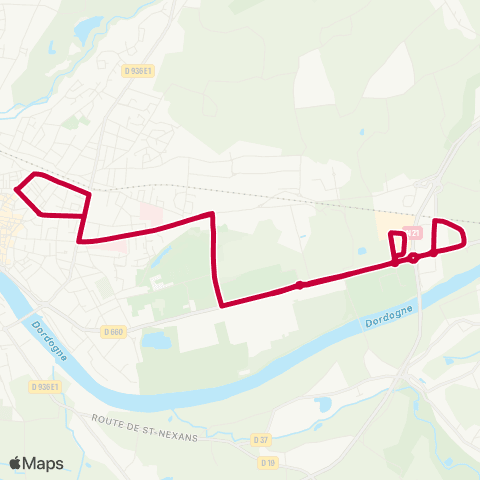 TUB Pôle multimodal - Ctre ville - 3 Vallées map